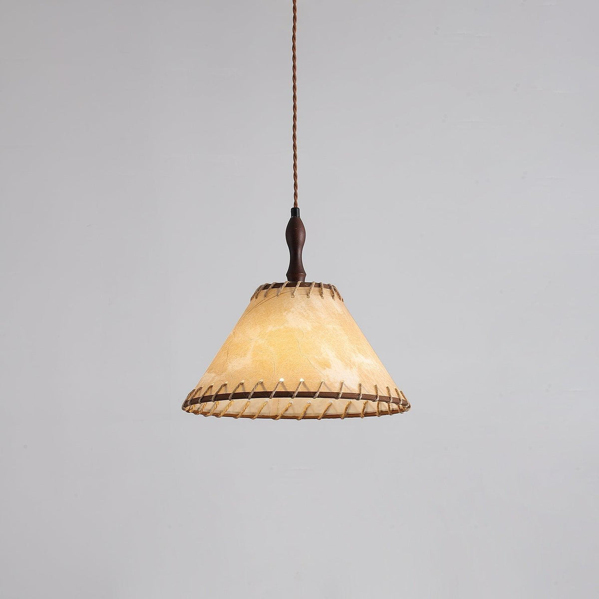 Wood And Fabric Series Pendant Lamp