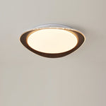 Wood Grain Flying Cake Ceiling Lamp