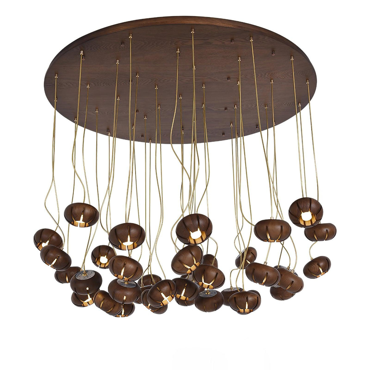 wood-pumpkin-cluster-chandelier