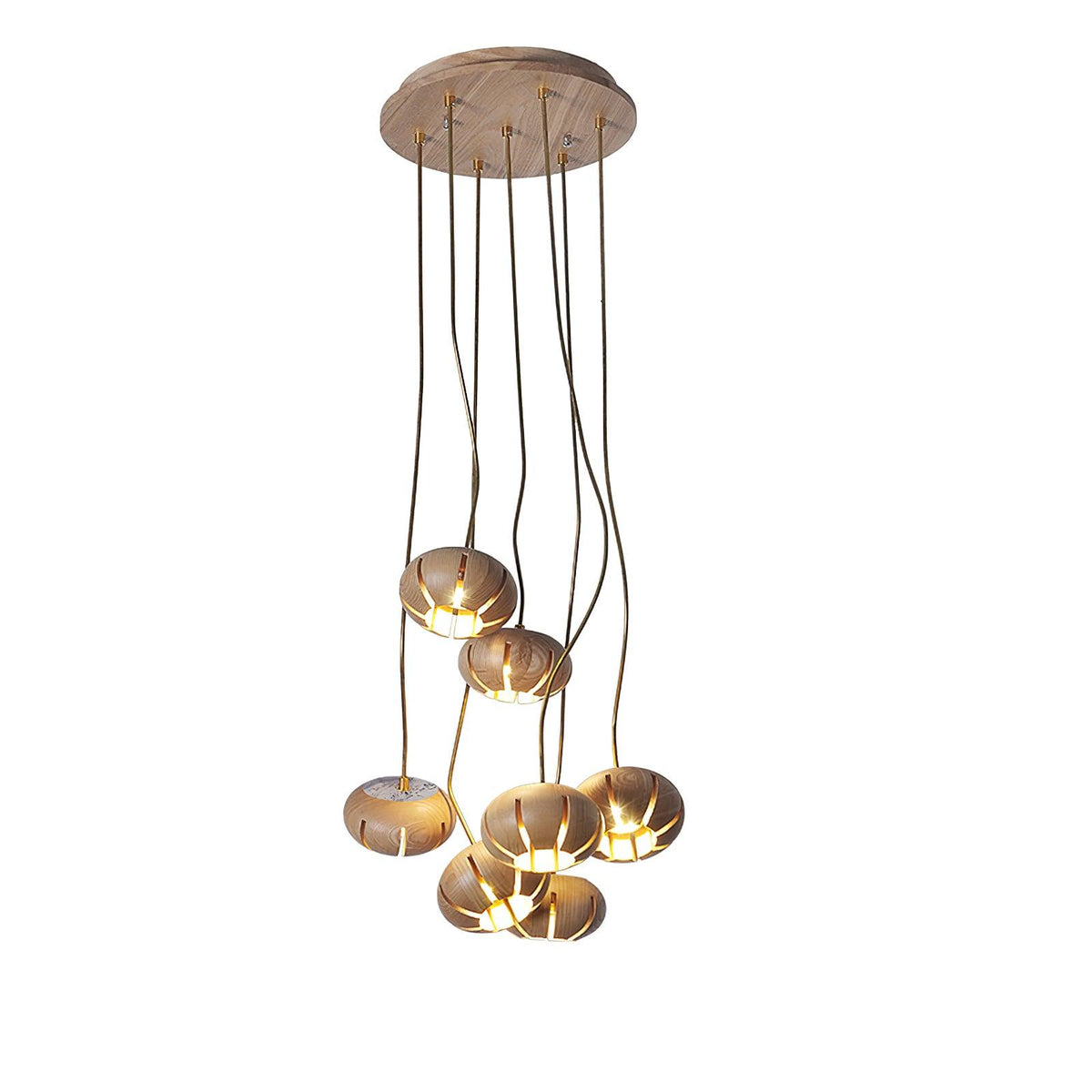 wood-pumpkin-cluster-chandelier