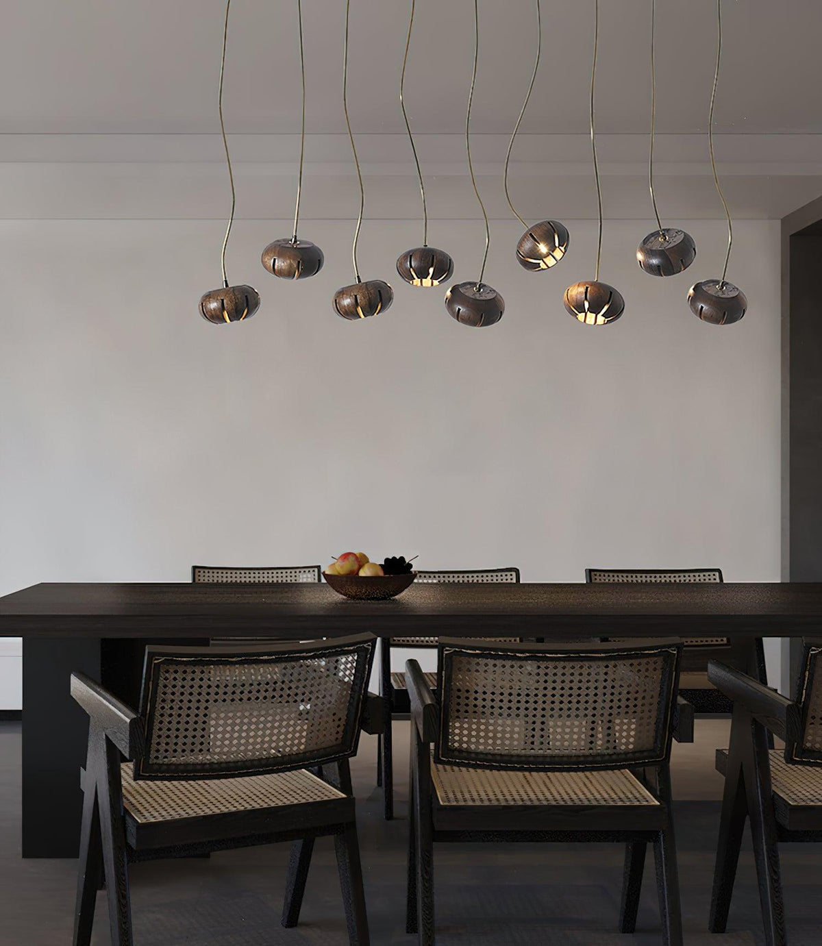 wood-pumpkin-cluster-chandelier