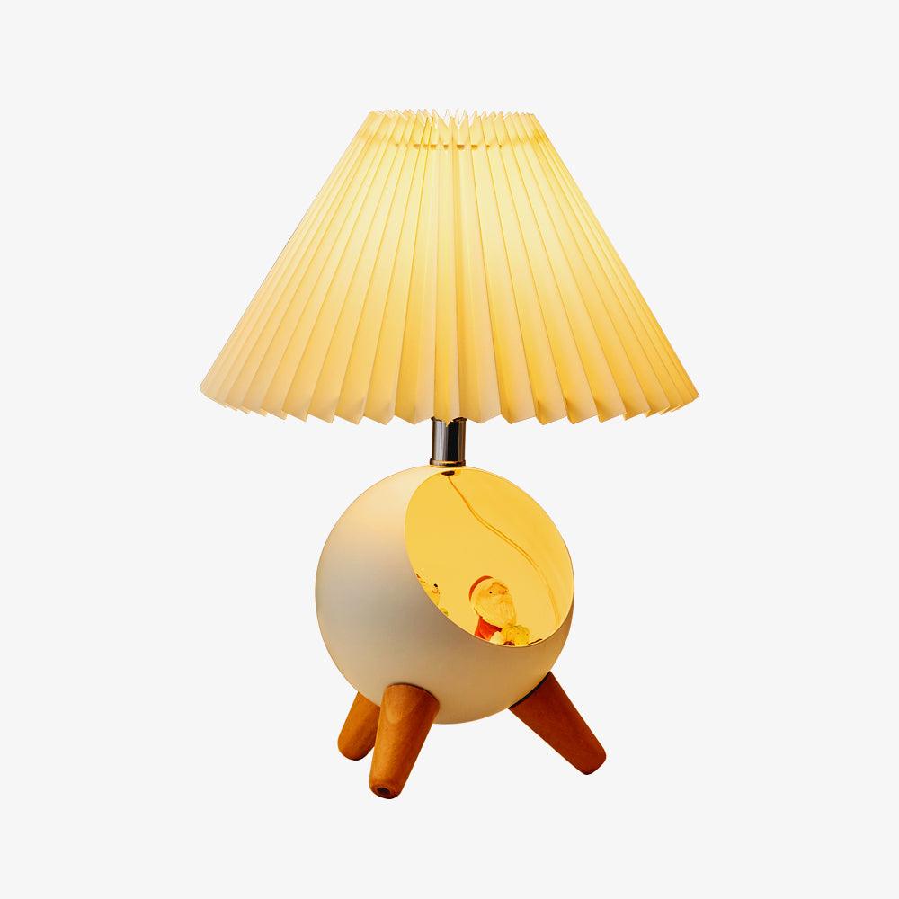 Wood_Small Table Lamp