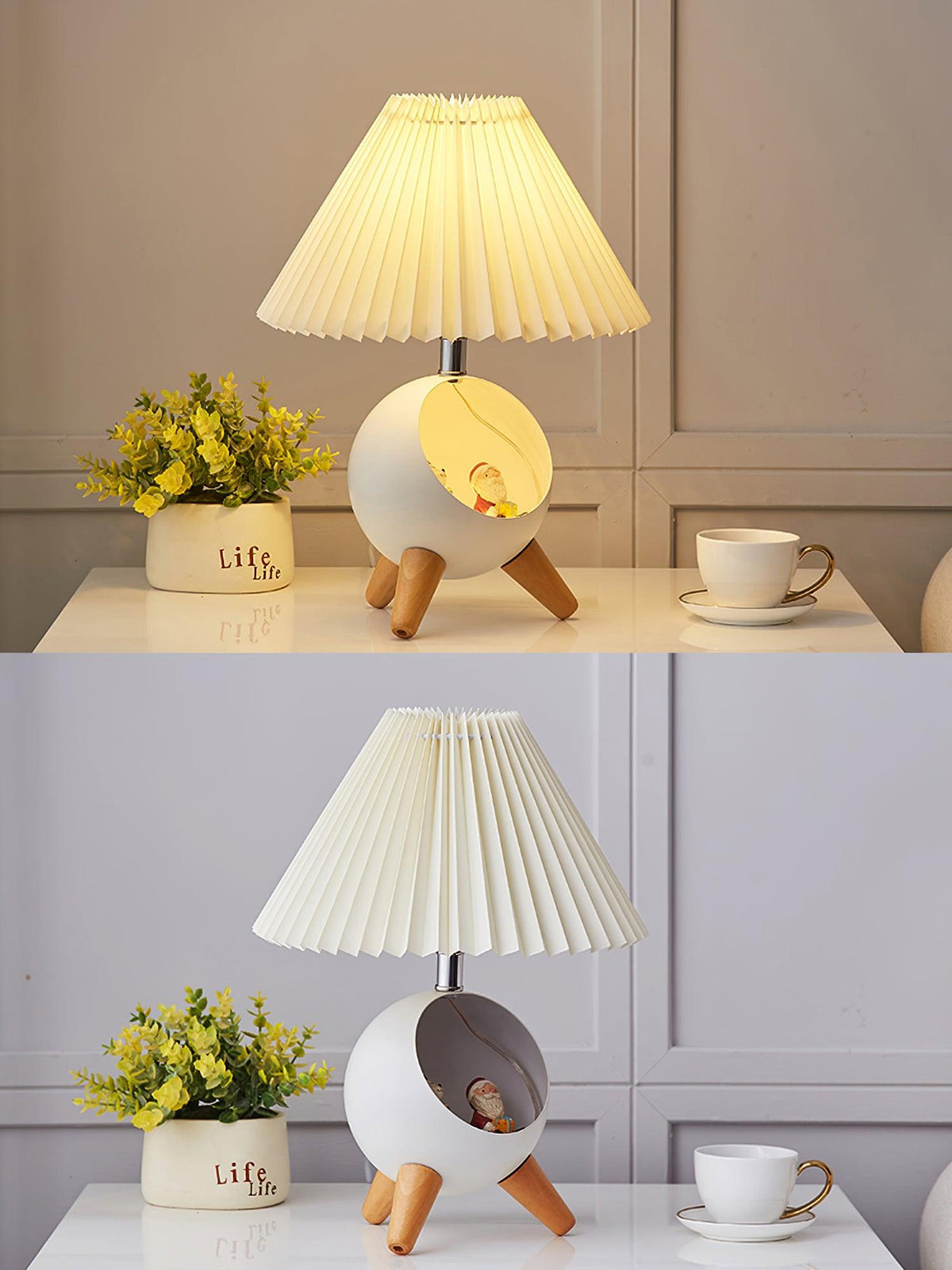 Wood_Small Table Lamp