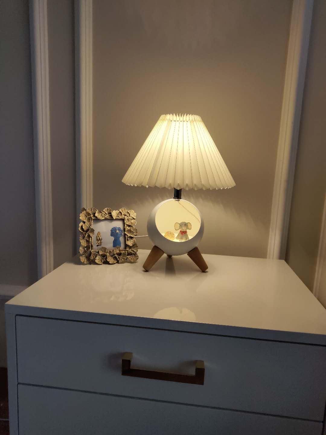 Wood_Small Table Lamp