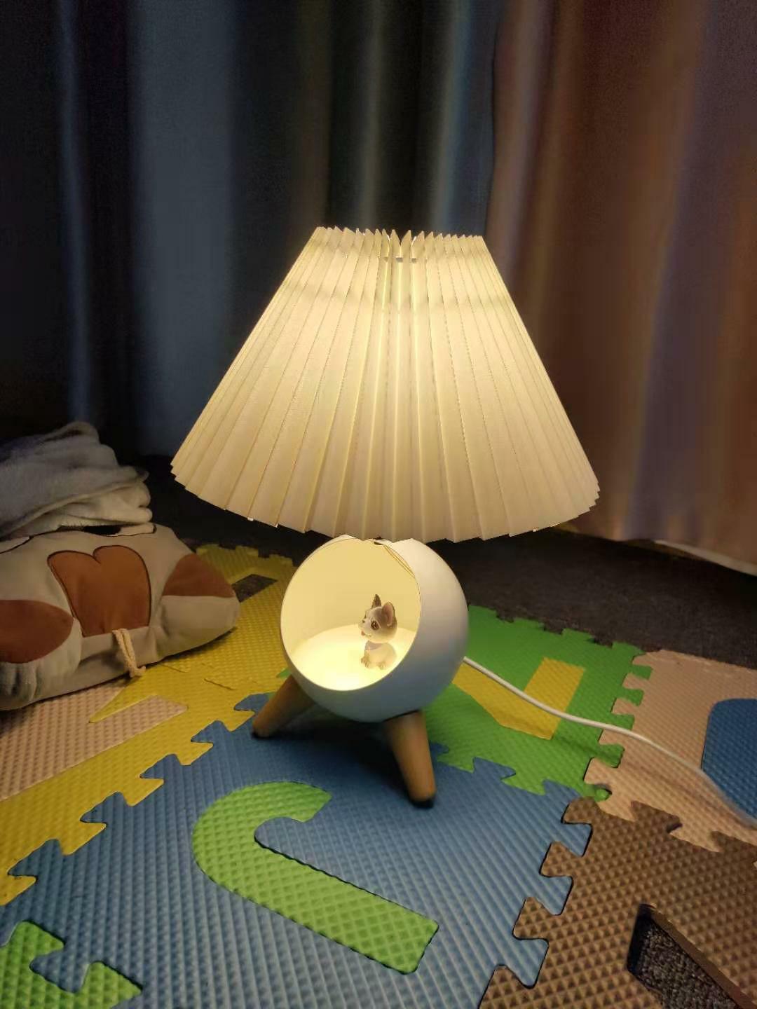 Wood_Small Table Lamp