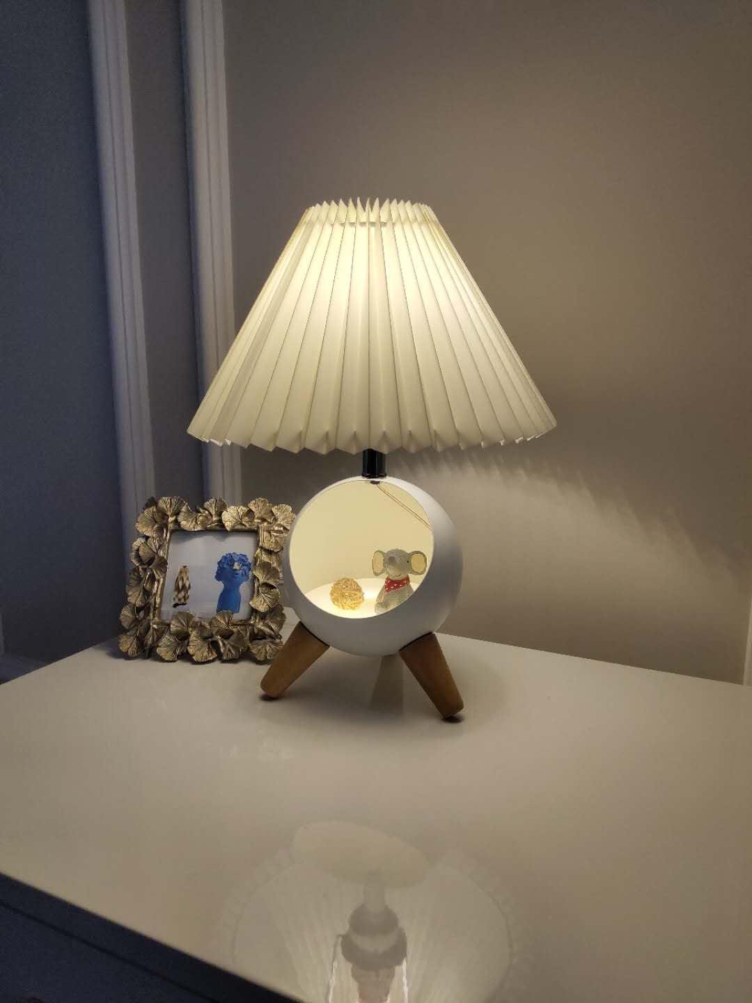 Wood_Small Table Lamp