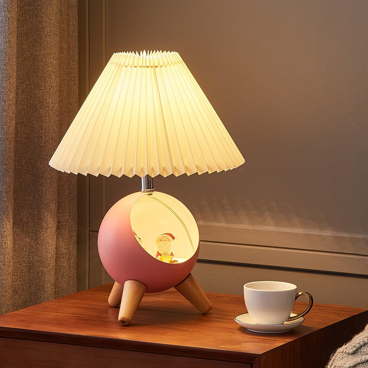 Wood_Small Table Lamp