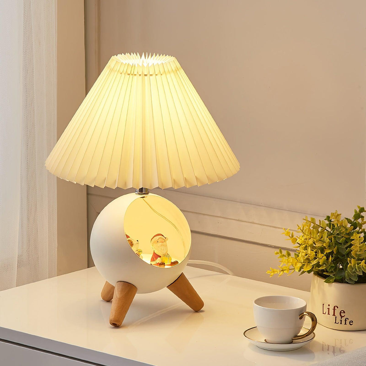 Wood_Small Table Lamp