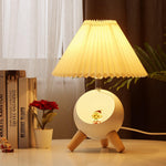 Wood_Small Table Lamp