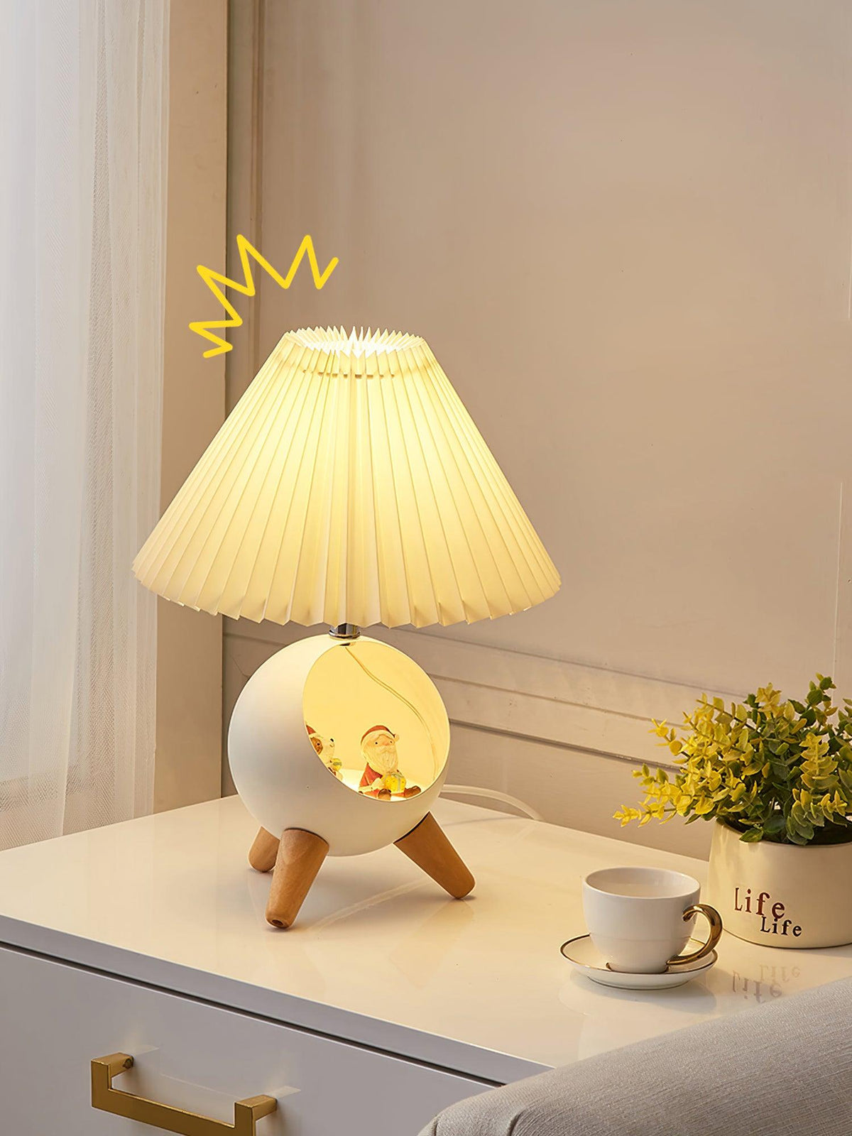 Wood_Small Table Lamp