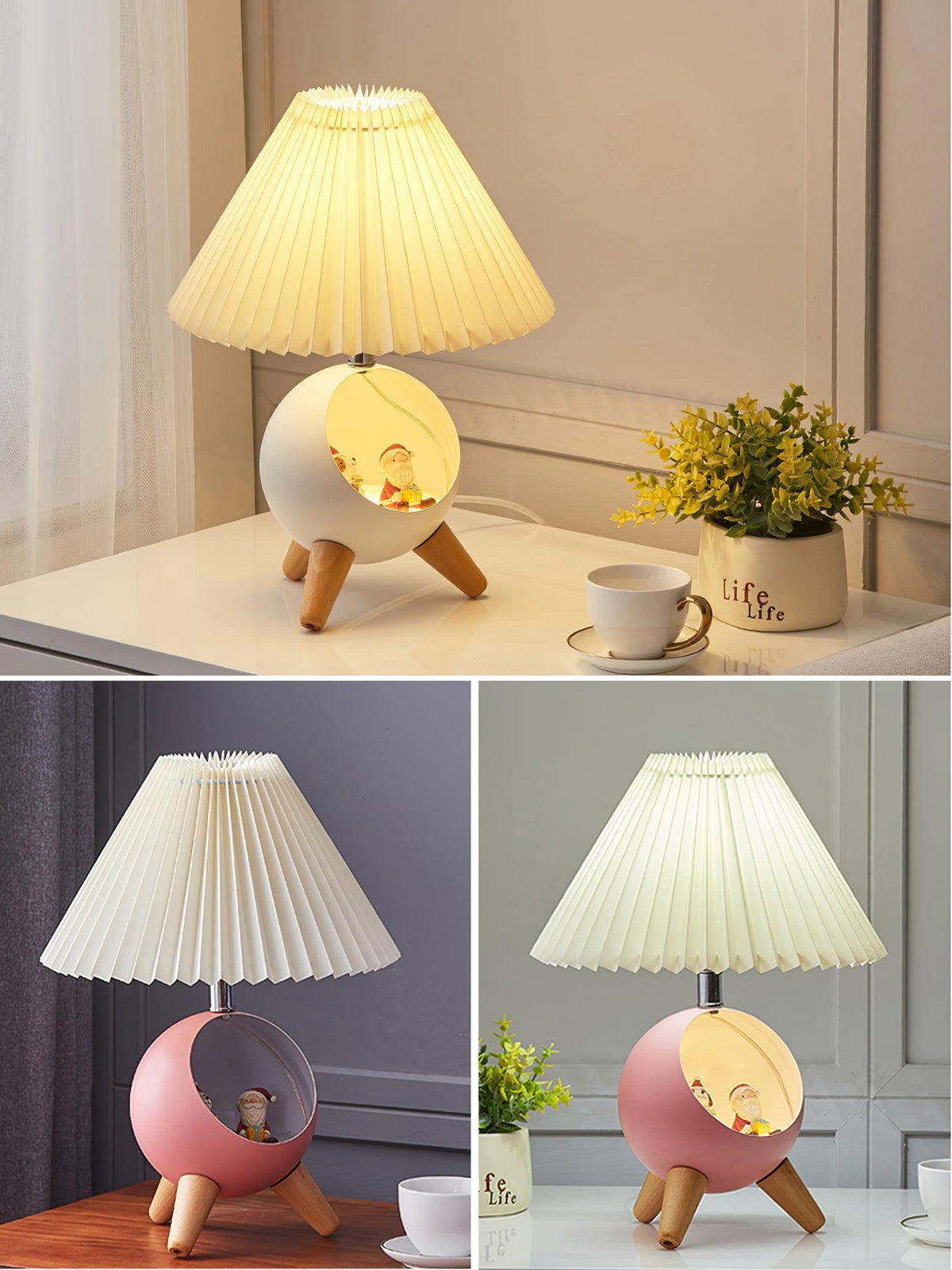 Wood_Small Table Lamp
