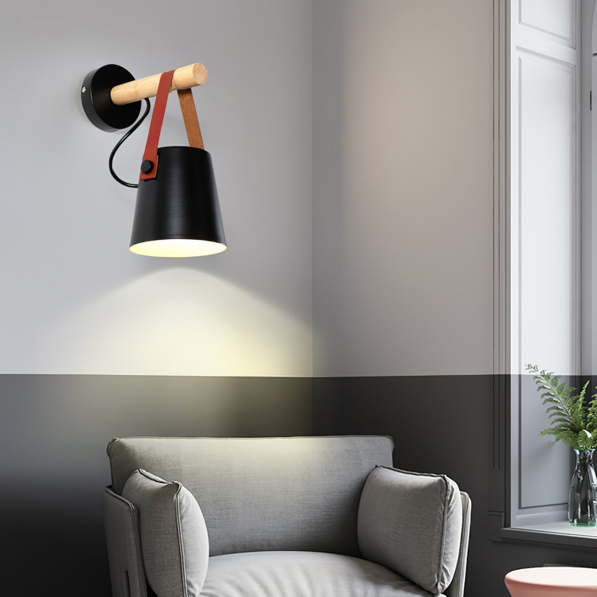 Wooden Led Wall Light