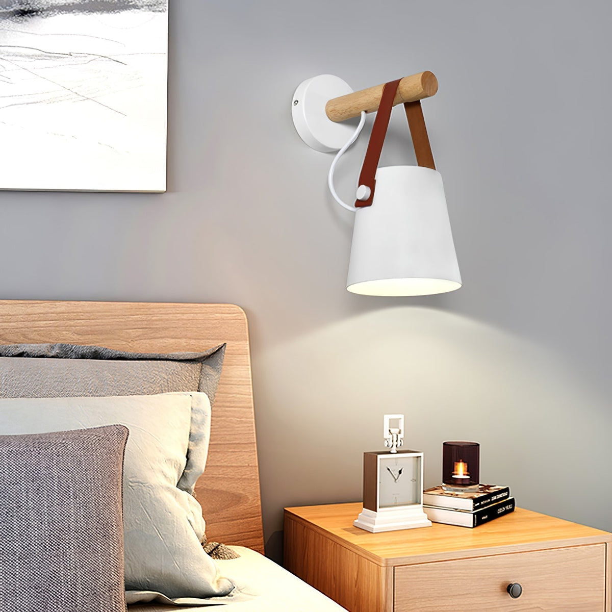 Wooden Led Wall Light
