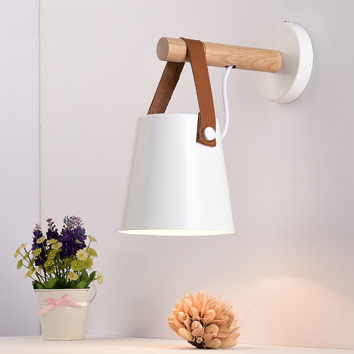 Wooden Led Wall Light