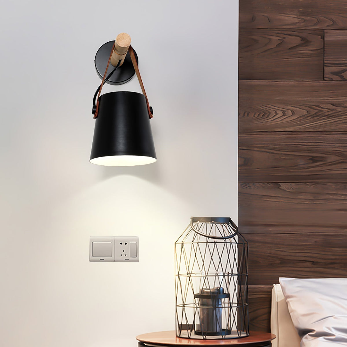 Wooden Led Wall Light
