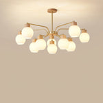 Wooden Pineapple Chandelier