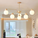 Wooden Pineapple Chandelier