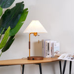 Wooden Retro Table Lamp