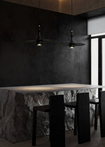 Wooden Spin Pendant Light – Modern Natural Wood Hanging Lamp for Dining Room & Living Room