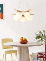 wooden-star-with-glass-chandelier