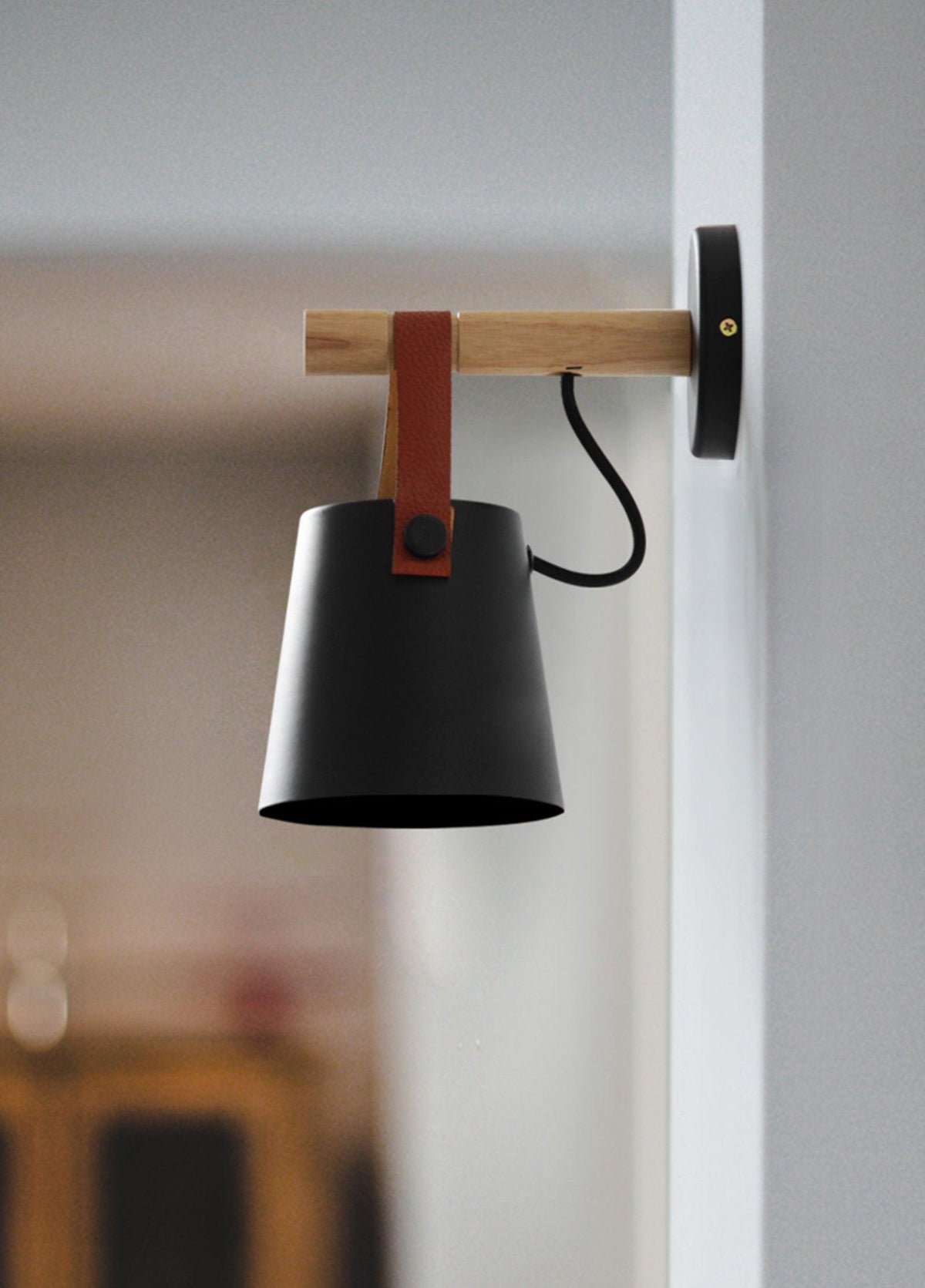 Wooden Led Wall Light