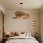Woven Breeze Pendant Light – Natural Hemp Rope & Metal, Bohemian Modern Ceiling Lamp