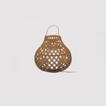 Woven Sphere Solar Lantern Outdoor Lamp