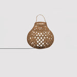 Woven Sphere Solar Lantern Outdoor Lamp