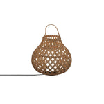 Woven Sphere Solar Lantern Outdoor Lamp