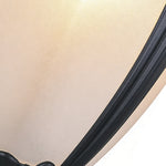European Style Aluminum Garden Post Light with Clear Glass Shade