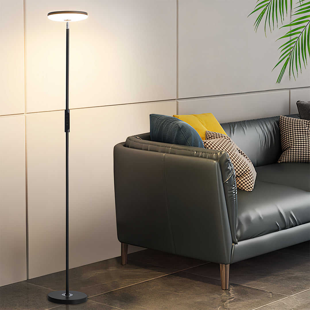 Aria Uplight Floor Lamp with Dual Ambient and Reading Light Modes