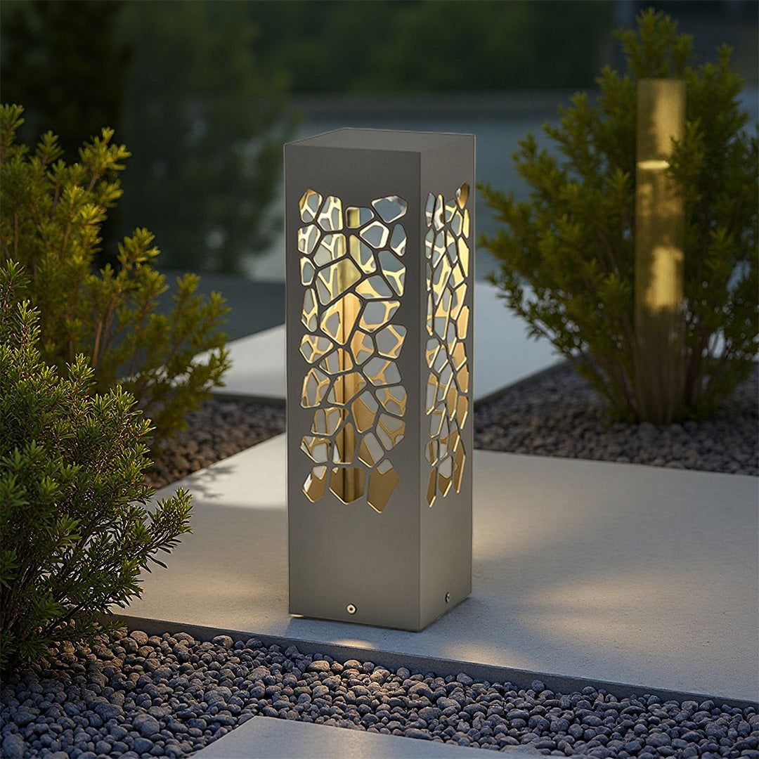 Lumen Hollow Bollard Light for Modern Landscape Illumination