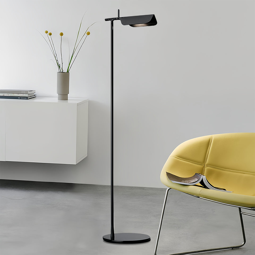 Lumina Floor Lamp – Modern LED Reading Light with Adjustable Head