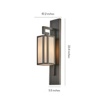 Aurelia Black Brass Wall Sconce with Marble Accent – Modern Retro LED Lighting