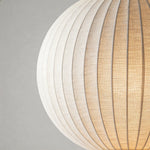 French Silk LED Pendant Light with Adjustable Cord for Modern Interiors