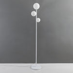Aurelia Triple Globe Floor Lamp – Modern Sculptural Standing Light in Gold, Black, or White