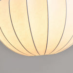 Silk Pendant Light – Japanese Vintage Minimalist Ceiling Lamp