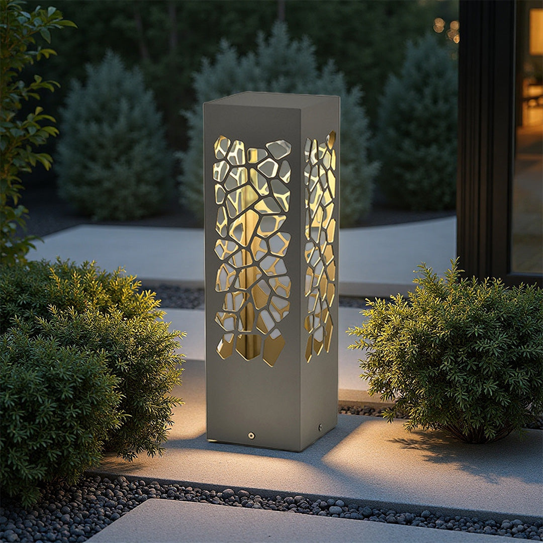 Lumen Hollow Bollard Light for Modern Landscape Illumination
