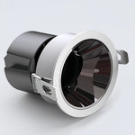 Recessed LED Ceiling Spotlights with Anti-Glare Optics for Modern Interiors