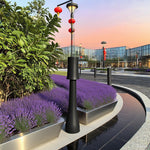 Aluminum Bollard Light for Landscape Paths, IP65 Waterproof