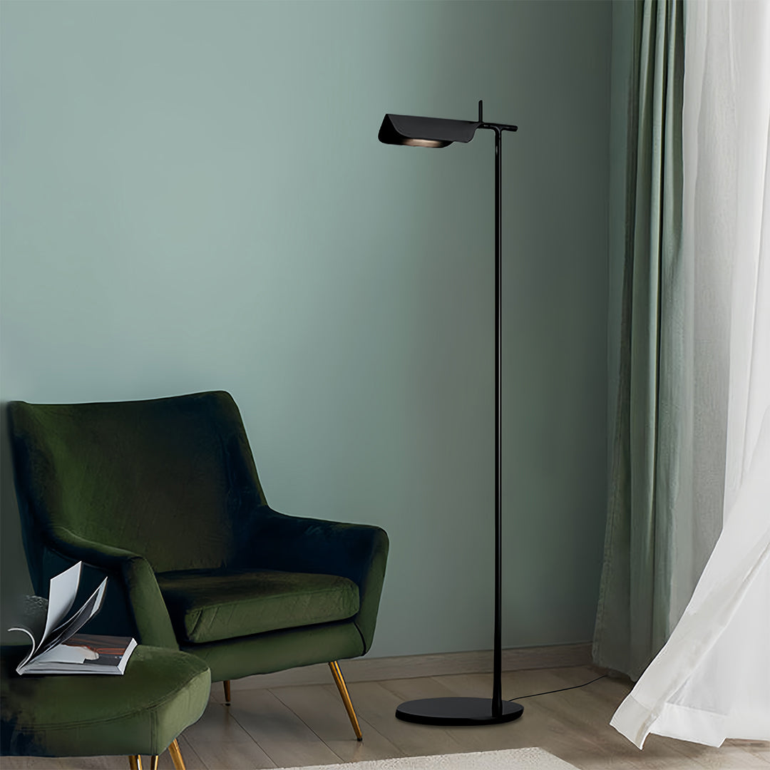 Lumina Floor Lamp – Modern LED Reading Light with Adjustable Head