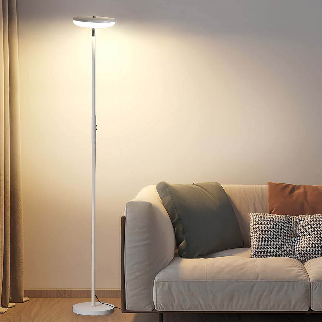 Aria Uplight Floor Lamp with Dual Ambient and Reading Light Modes
