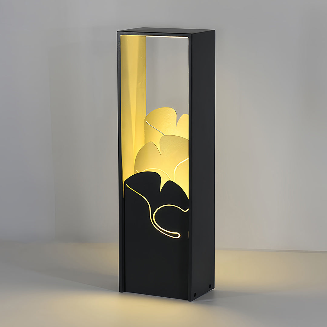 Artisan Black Bollard Light for Modern Landscape Illumination