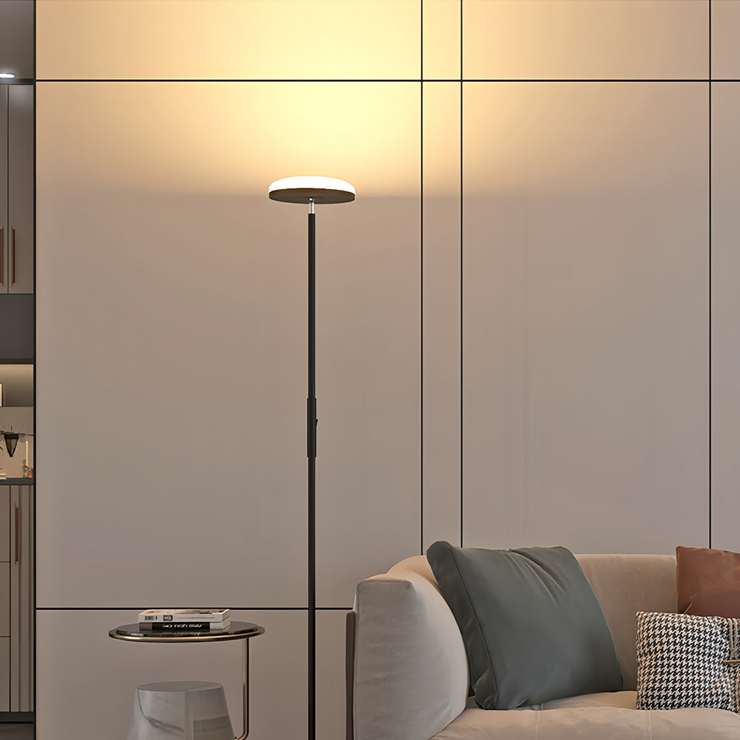 Aria Uplight Floor Lamp with Dual Ambient and Reading Light Modes