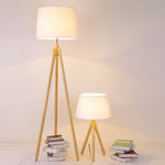 York Tripod Wooden Table Lamp