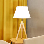 York Tripod Wooden Table Lamp