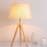 York Tripod Wooden Table Lamp