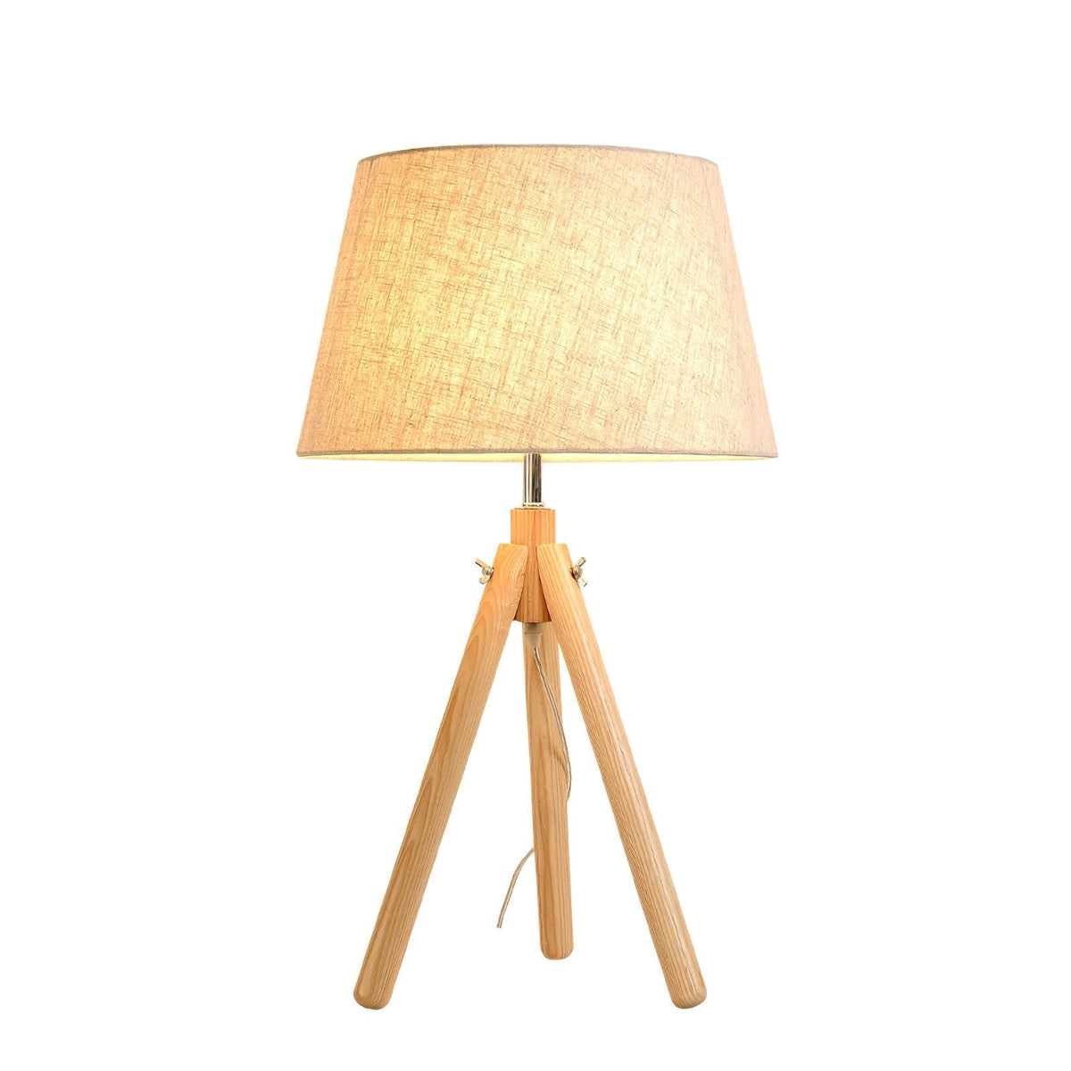 York Tripod Wooden Table Lamp