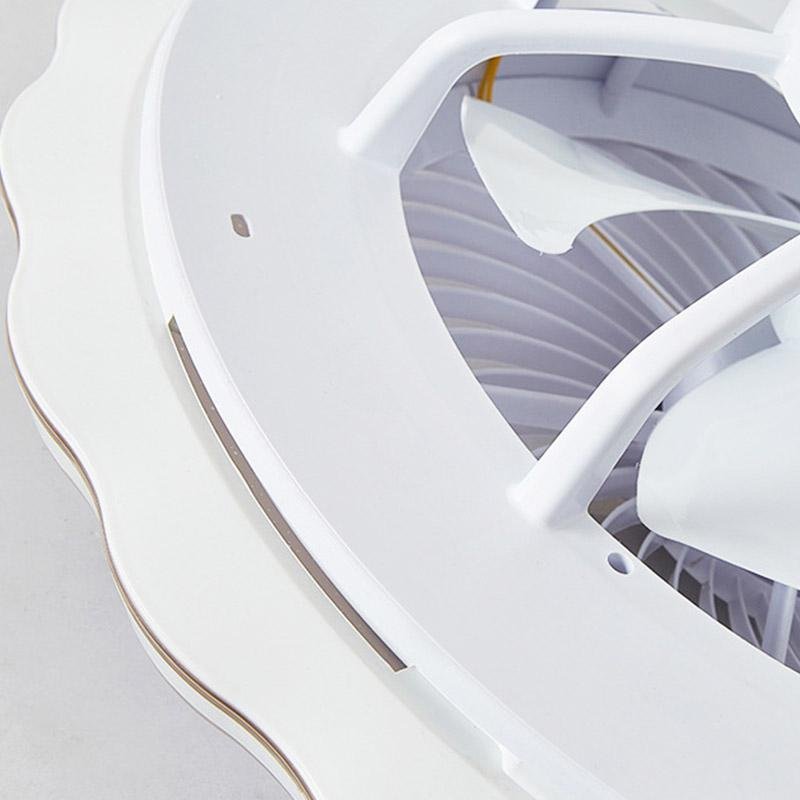 Aurelia Crown Bladeless Ceiling Fan with Integrated LED Light and Remote
