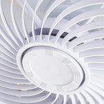 Aurelia Crown Bladeless Ceiling Fan with Integrated LED Light and Remote